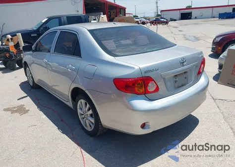 2010 Toyota Corolla Le z USA, uszkodzony, nr VIN 2T1BU4EEXAC292885